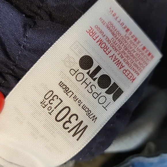 Topshop Moto Leigh Jeans Size 30 - Picture 4 of 5